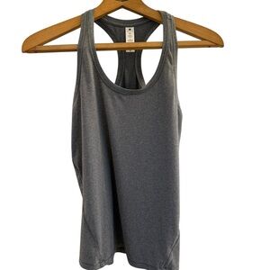 Yogalicious Shirt Womens XS Gray Stretch Tank Top Racerback Stretch Active